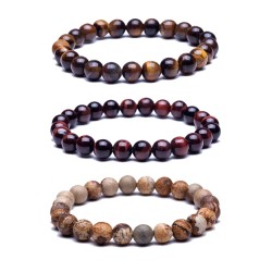 Natural Stone Beads Bracelets