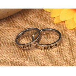 I LOVE YOU I KNOW Titanium...