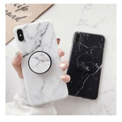 iPhone XR Marble TPU Soft...