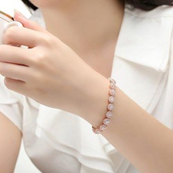 Rose Gold Cubic Zirconia...