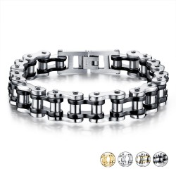 Stainless Steel Men's Biker...